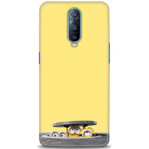 Oppo RX17 Pro Kılıf HD Baskılı Kılıf - Lögar + Tam Ekran Koruyucu