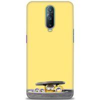 Oppo RX17 Pro Kılıf HD Baskılı Kılıf - Lögar + Tam Ekran Koruyucu