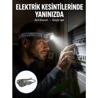 Şarj Edilebilir Kafa Feneri Kamp Tamir Ve Outdoor Kullanımına Uygun