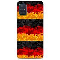 Samsung Galaxy A51 Kılıf Almanya (11) Tam Koruma Bayrak