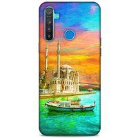 Cityx (36) Oppo Realme 5i Kılıf Silikon Kapak Desenli