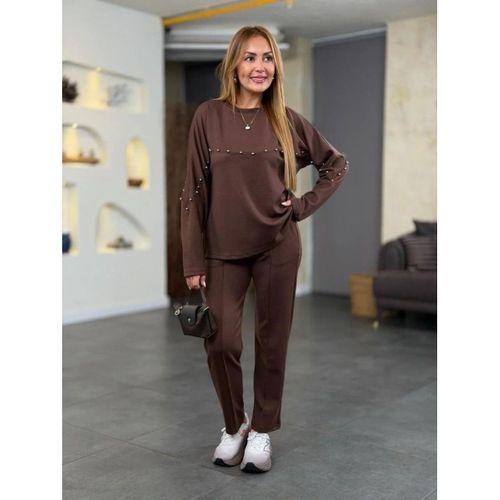 Kadın Inci Detay Modal Kumaş Ikili Takım