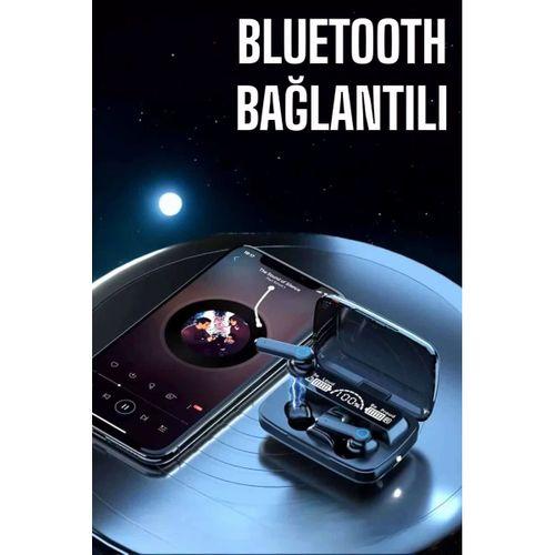 Bluetooth Kulaklık Powerbankli Dijital Göstergeli Dokunmatik Kontrol