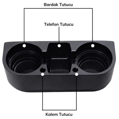 Oto Koltuk Yanı Bardak Tutucu Organizer