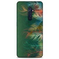 Oppo Reno 2 Kılıf Desenli Özel Seri Tüyler (31) TPU Kılıf