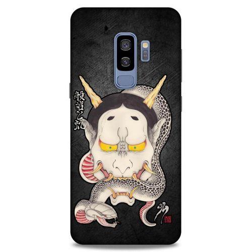 Lopard Samsung Galaxy S9 Plus Uyumlu Kılıf Tattoo's (50) Shockproof Kılıf Hannya Kijo Dövme