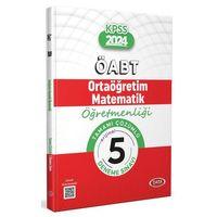 2024 ÖABT Ortaöğretim Matematik Öğretmenliği Tamamı Çözümlü 5 Deneme Data Yayınlar