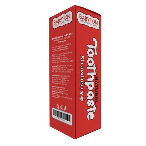 Babyton Babyton Organik Doğal Çilek Aromalı Diş Macunu 50 Gr