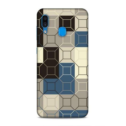 Samsung Galaxy A30 Uyumlu Kılıf Insomnia (50) Shockproof Kılıf Kahve Siyah