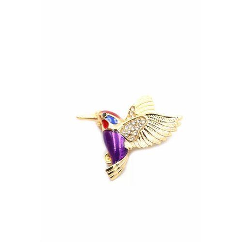 Arı Kuşu Broş - Mor