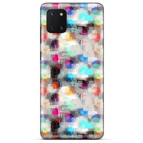 Huawei Y5P Kılıf Pastel Renkler (8) Baskılı Kılıf Turkuaz Beyaz