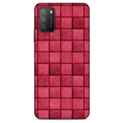 Lopard Xiaomi Poco M3 Uyumlu Kılıf Patchwork (29) Arka Koruma Kılıfı