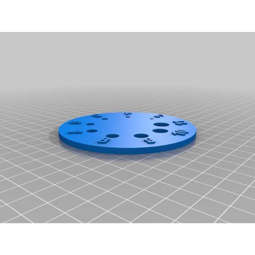 Özelleştirilebilir Delik Ölçer (Bu ürün Sadece Plastik parçadır - Almadan Önce Soru Sorabilirsiniz)