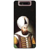 Samsung Galaxy A80 Uyumlu Kılıf Ottoman (25) Antişok Kapak I. Ahmed