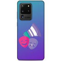 Emojix (46) Samsung Galaxy S20 Ultra Kılıf Silikon Kapak Desenli
