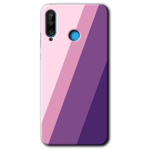Huawei P30 Lite Kılıf HD Desen Baskılı Arka Kapak - Oblique