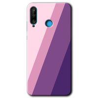 Huawei P30 Lite Kılıf HD Desen Baskılı Arka Kapak - Oblique