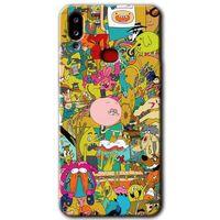 Galaxy A10s Kılıf HD Desen Baskılı Arka Kapak - Süper Çizgi Kahramanlar 2 + Kırılmaz Cam