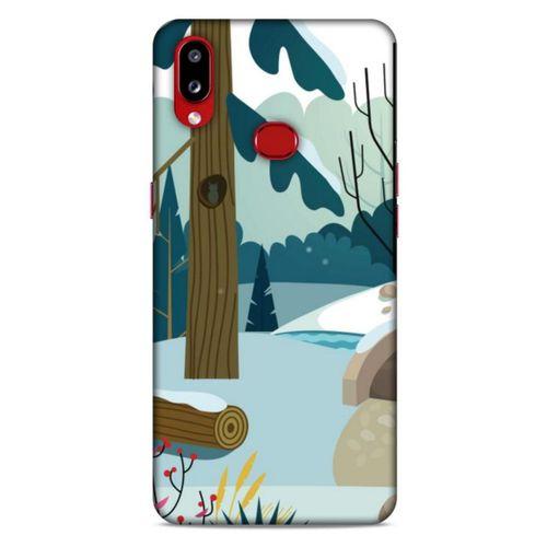 Samsung Galaxy A10s Kılıf Snowix (17) Tasarım Kılıf Yeşil