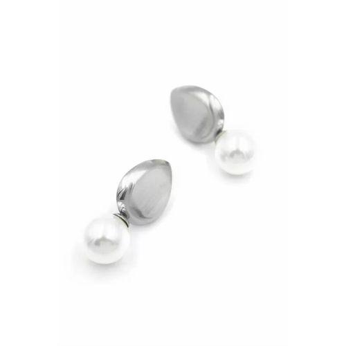 İnci Damla Küpe - Gümüş