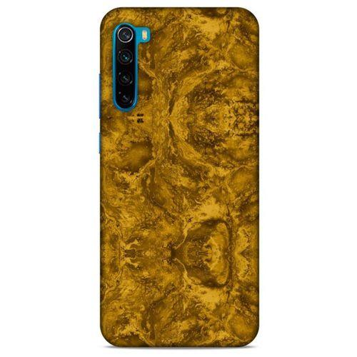 Mermer Desenli (20) Tema Koruyucu Kılıf Bronz Xiaomi Redmi Note 8T Kılıf