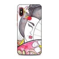 Xiaomi Redmi Note 6 Pro Uyumlu Kılıf Face'X 13 Silikon Kap Geyşa