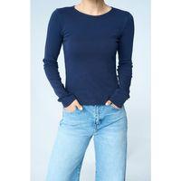 Uzun Kol Örme Body - Lacivert