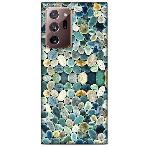 Samsung Galaxy Note 20 Ultra Kılıf Baskılı Özel Seri Taşlı (48) Bumper Kılıf