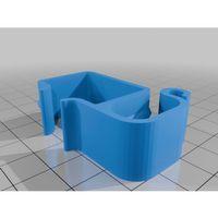 Çift Monitör Kolu Kablo Tutucu 3D Baskı (Bu ürün Sadece Plastik parçadır - Almadan Önce Soru Sorabilirsiniz)