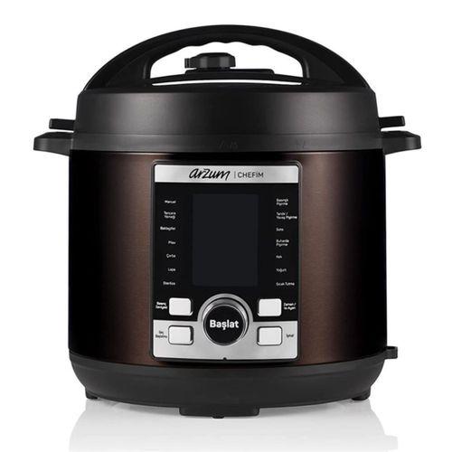 Arzum AR2055 Chefim Siyah Çok Amaçlı Basınçlı Pişirici