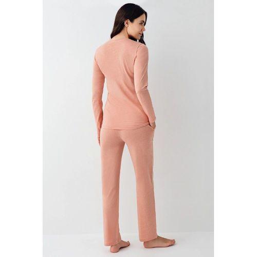 Pierre Cardin 9063-s Kadın Uzun Kol Pijama Takım
