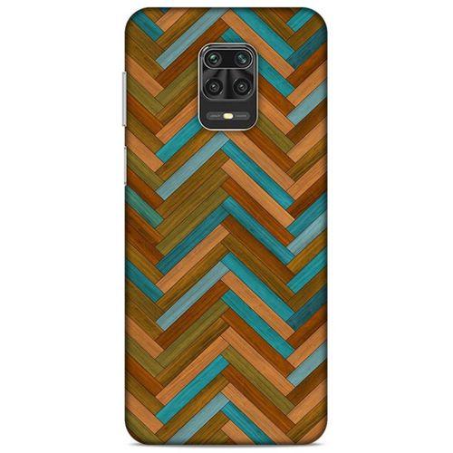 Lopard Xiaomi Redmi Note 9 Pro Uyumlu Kılıf Wood'X (38) Neo Hybrid Kılıf Desenli