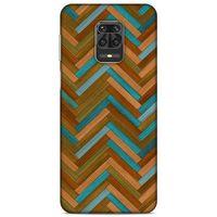 Lopard Xiaomi Redmi Note 9 Pro Uyumlu Kılıf Wood'X (38) Neo Hybrid Kılıf Desenli