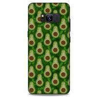 Frutix Avokado 02 Samsung Galaxy S8 Kılıf Desenli Silikon