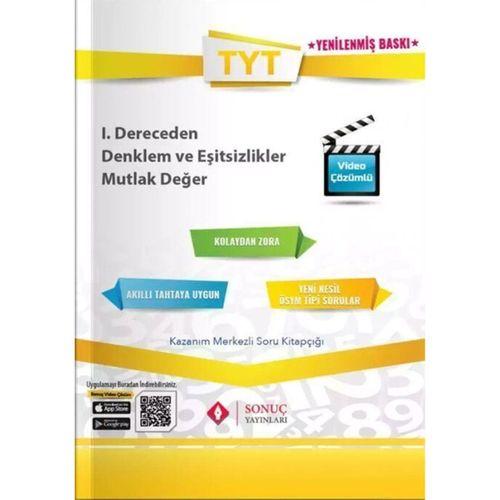 TYT 1. Dereceden Denklem ve Eşitsizlikler Mutlak Değer Sonuç Yayınları