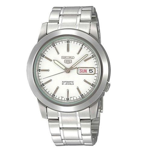 Seiko 5 Japan SNKE49J1 37 mm Gri Çelik Erkek Kol Saati