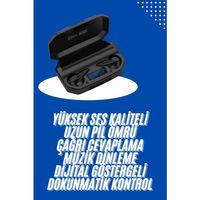 Kulaklık Bluetooth 5.2 Kablosuz Kulakiçi Rgb Işıklı Çift Mikrofonlu