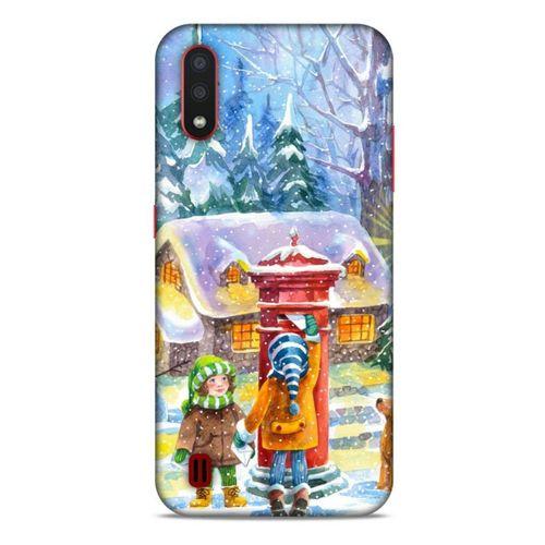 Samsung Galaxy A01 Kılıf Snowix (50) Shockproof Kılıf Karışık Renkli