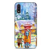 Samsung Galaxy A01 Kılıf Snowix (50) Shockproof Kılıf Karışık Renkli