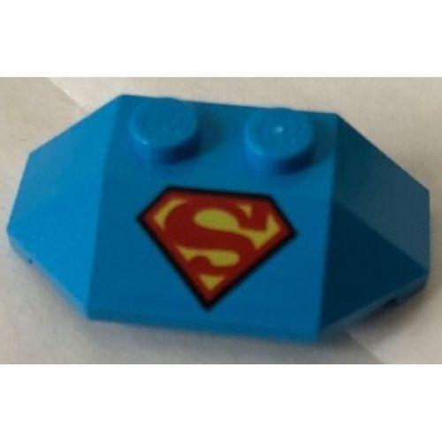 Lego Minifigür Supergirl with Superman S Logo Short Legs sh0483