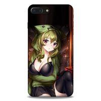 Lopard Apple Iphone 8 Plus Uyumlu Kılıf PiXel (34) Slim Armor Kılıf TNT Anime