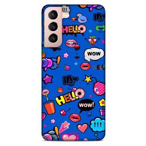 Lopard Samsung Galaxy S21 Uyumlu Kılıf Pop Culture (7) Telefon Kılıfı