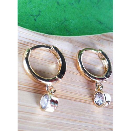 Monalisa Home Gold Renk Lüks Gösterişli  Figürlü Küpe