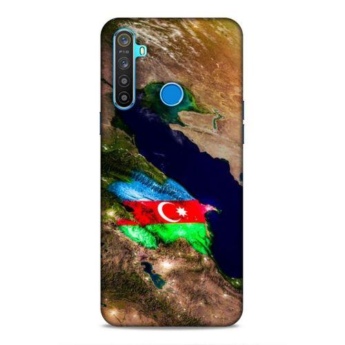 Realme 5i Uyumlu Kılıf Azarbaijan (1) Kılıfı Azerbaycan Harita