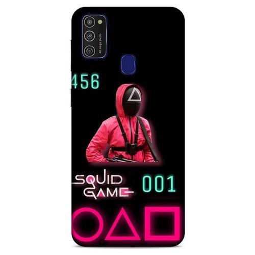 Samsung Galaxy M21 Uyumlu Kılıf Squid Game (25) Antişok Kapak Yon