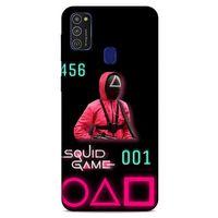 Samsung Galaxy M21 Uyumlu Kılıf Squid Game (25) Antişok Kapak Yon