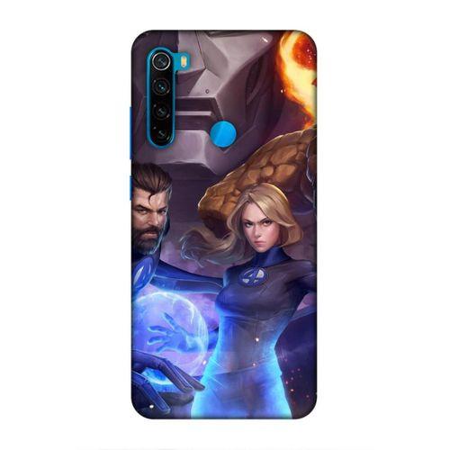 Xiaomi Redmi Note 8 Uyumlu Kılıf BMovie (48) Bumper Kılıf Taş Adam