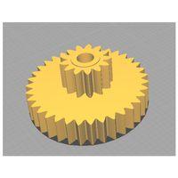 Extraflame Kenta K9117056 57 Plastik Dişli Yedek Parça 3D Baskı (Bu ürün Sadece Plastik parçadır - Almadan Önce Soru Sorabilirsiniz)