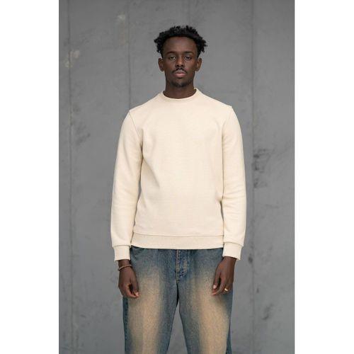 FBI Slimfit Nokta Armürlü Sıfır Yaka Pamuklu Kazak