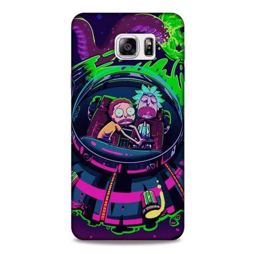 Samsung Galaxy Note 5 Uyumlu Kılıf Rick And Morty (30) Silicone Case Doofus Rick